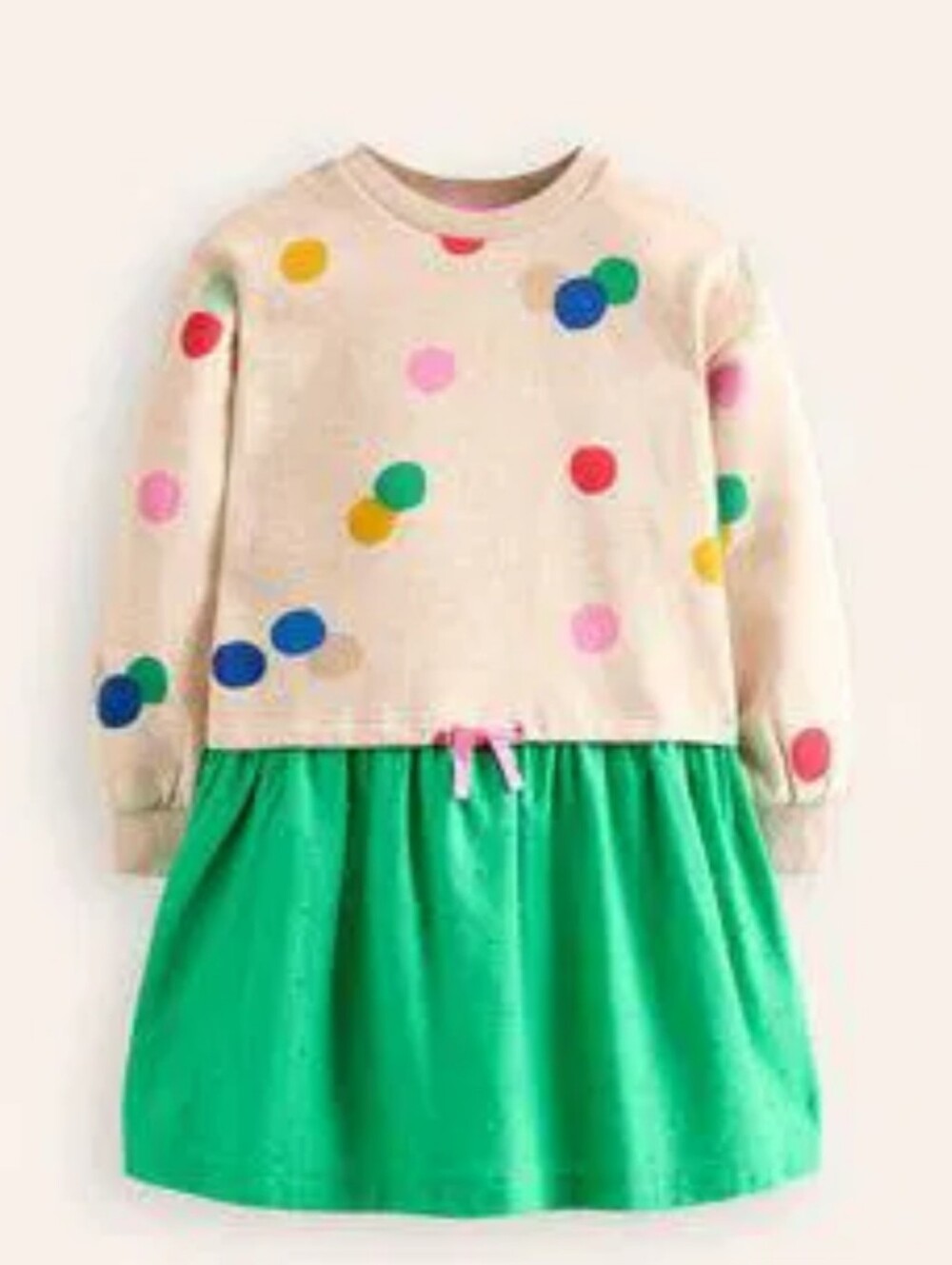 Mini Boden Sweatshirt Moxie Dress